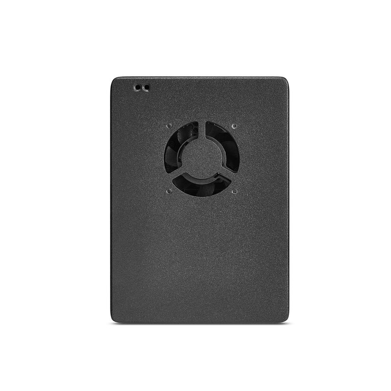 Vilros Raspberry Pi 4 Compatible Heavy Duty Aluminum Alloy Case with Preinstalled and Ready to Connect Fan (Black) - Image 3